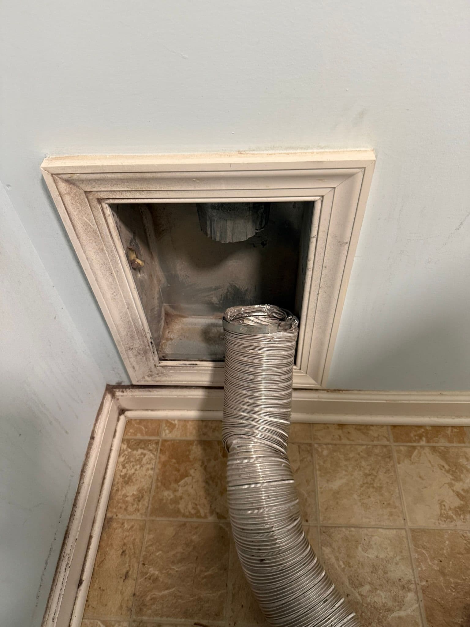 Dryer Vent Reattachment 1