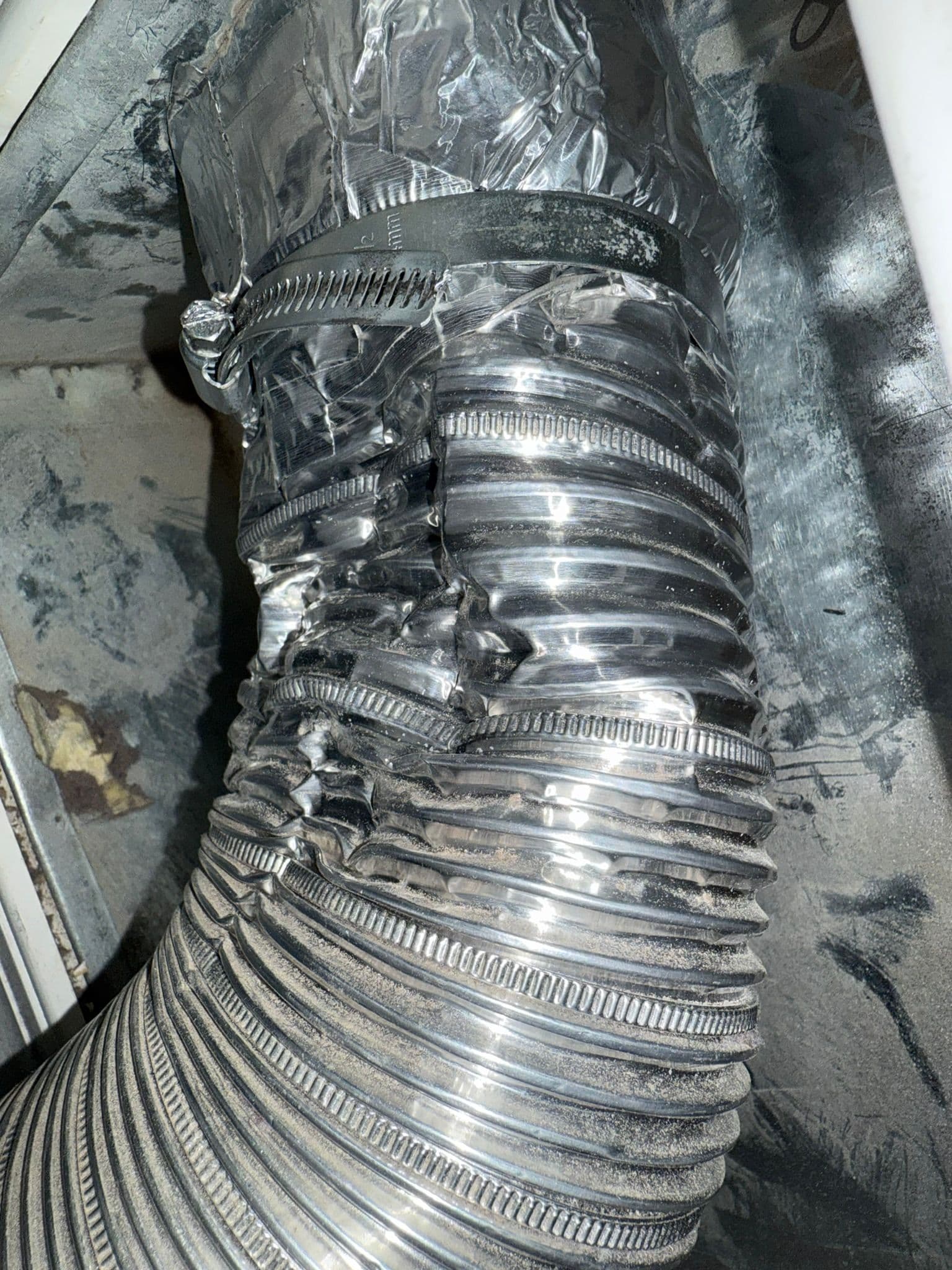 Dryer Vent Reattachment 2