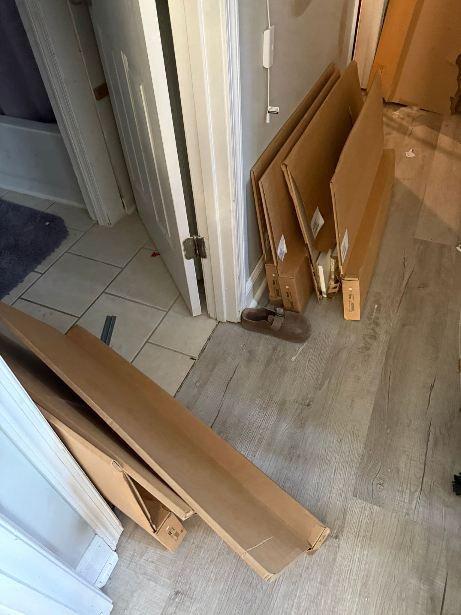 PAX Shelves Installation in closet 4