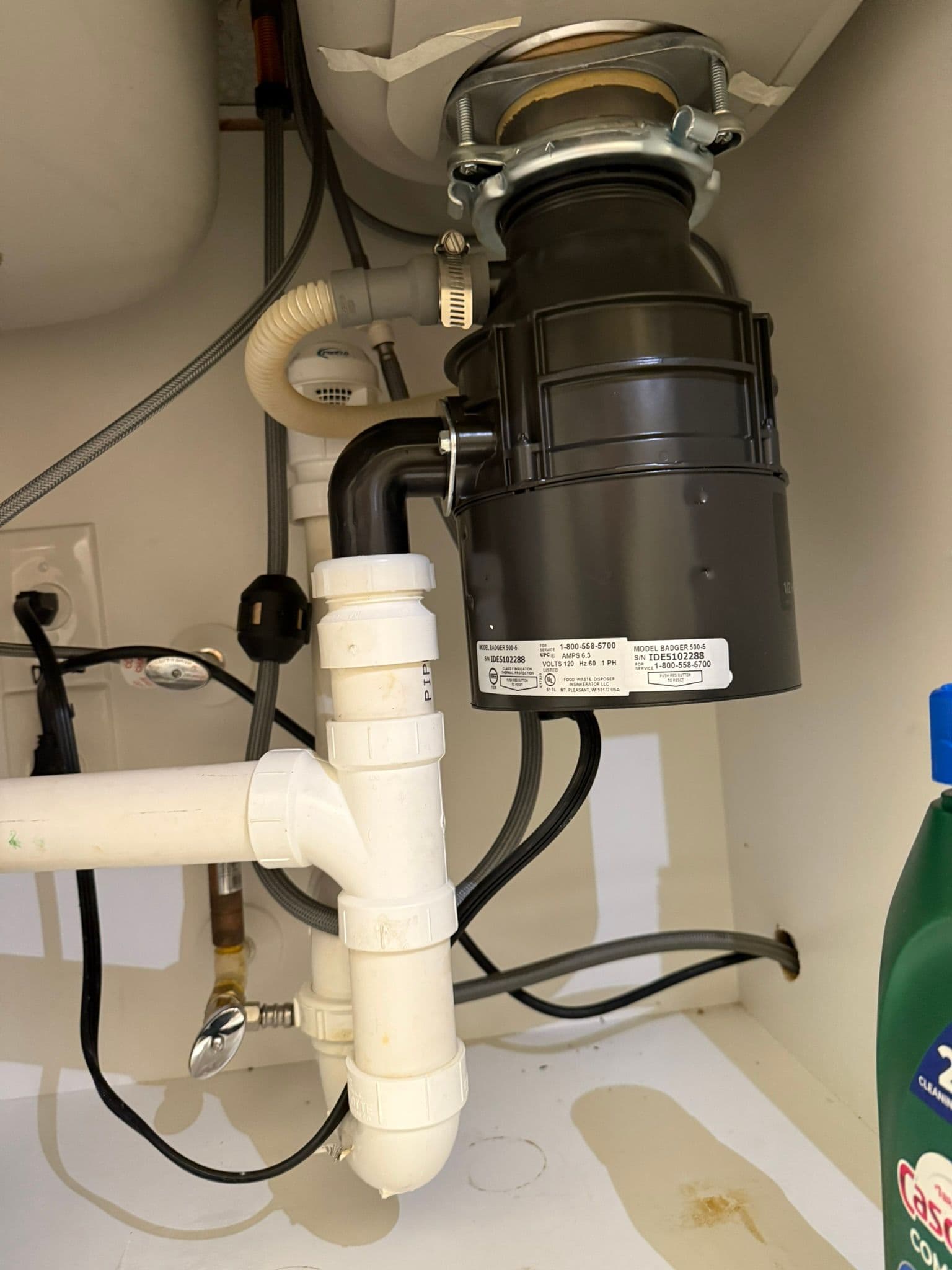 Food Trash Disposal Replacing 3